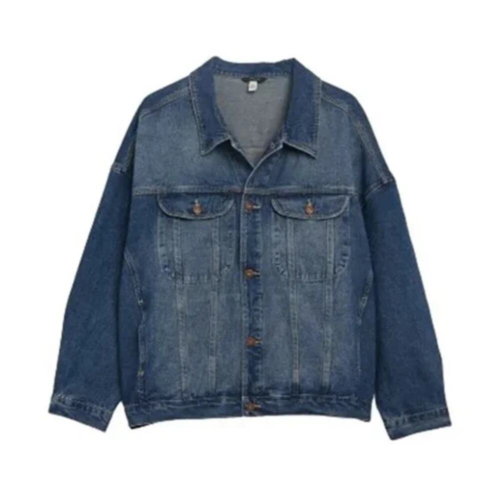Supplies by UnionBay Men's Classic Denim Jacket 2X/XXL Moonbeam Blue NEW Relaxed